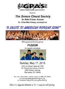 May 17 concert